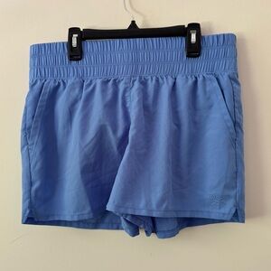 Reebok Athletic Shorts Blue Medium M